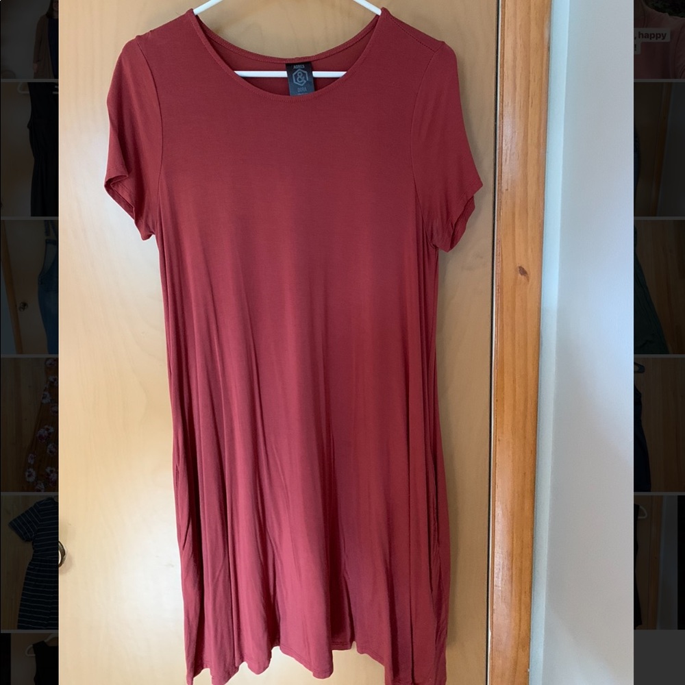 Casual Red/orange dress